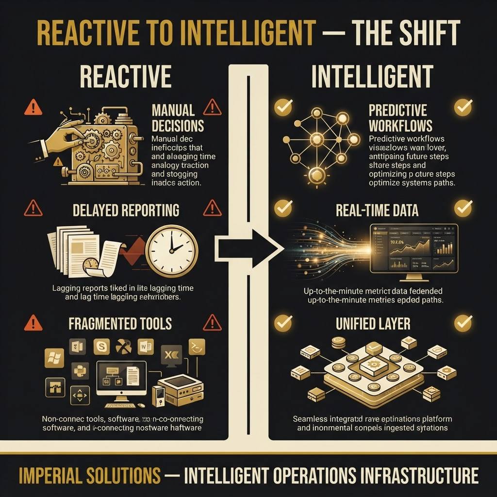 Reactive to Intelligent — The Shift